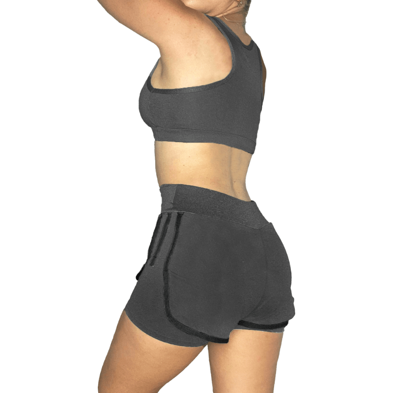 Routefuture Singlet De Lutte Homme – Maillot De Corps Taille Haute Gris – Tissu Doux Et Respirant, élastique – Sports De Combat, Musculation, Plein Air