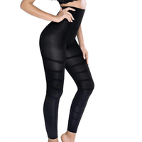 Collant Amincissant Anti-Cellulite taille haute pour un effet sculptant instantané et ventre plat, idéal pour affiner la silhouette.