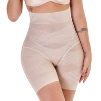 Panty Amincissant Silhouette Parfaite couleur chair, vue avant, affine silhouette et galbe le fessier.