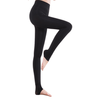 Collant Polaire Thermique noir, amincissant, confortable et chaud pour l'hiver.