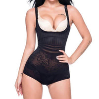 Body minceur en dentelle, lingerie gainante pour un ventre plat et silhouette magnifique.