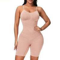 Combinaison Gainante Intégrale Shape couleur nude, sculptant la silhouette pour un effet gainant instantané.