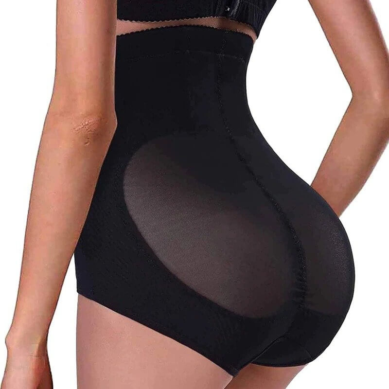 Culotte Gainante Taille Haute Femme - Effet Ventre Plat Et Fesses Relevées - Sans Couture, Invisible Sous Les Vêtements - Tissu Respirant - 4