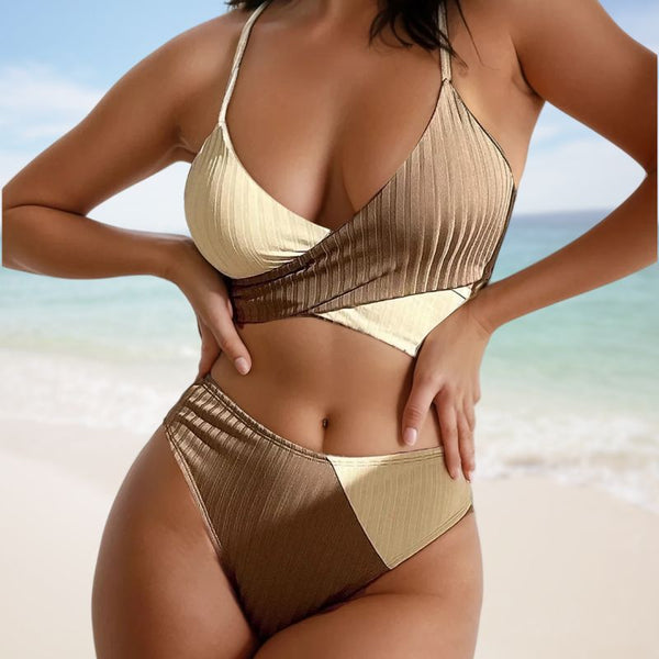 Bikini Sculptant Cache-Cœur Effet Push-Up