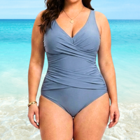 Maillot de Bain Amincissant Bandes Croisées New
