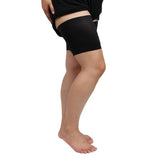Bandes de cuisses noires effet jarretelle
