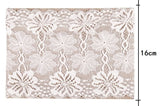 Bande de cuisses en dentelle blanche