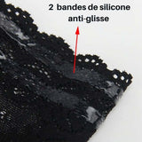 Details bandes silicone anti-glisse