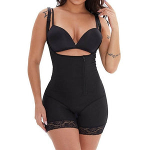 Lady Bella Lingerie Body Gainant Classic Lady PA0188 – Dentelle Élégante Sans Armatures, Microfibre Doublée Coton, Tailles C-D