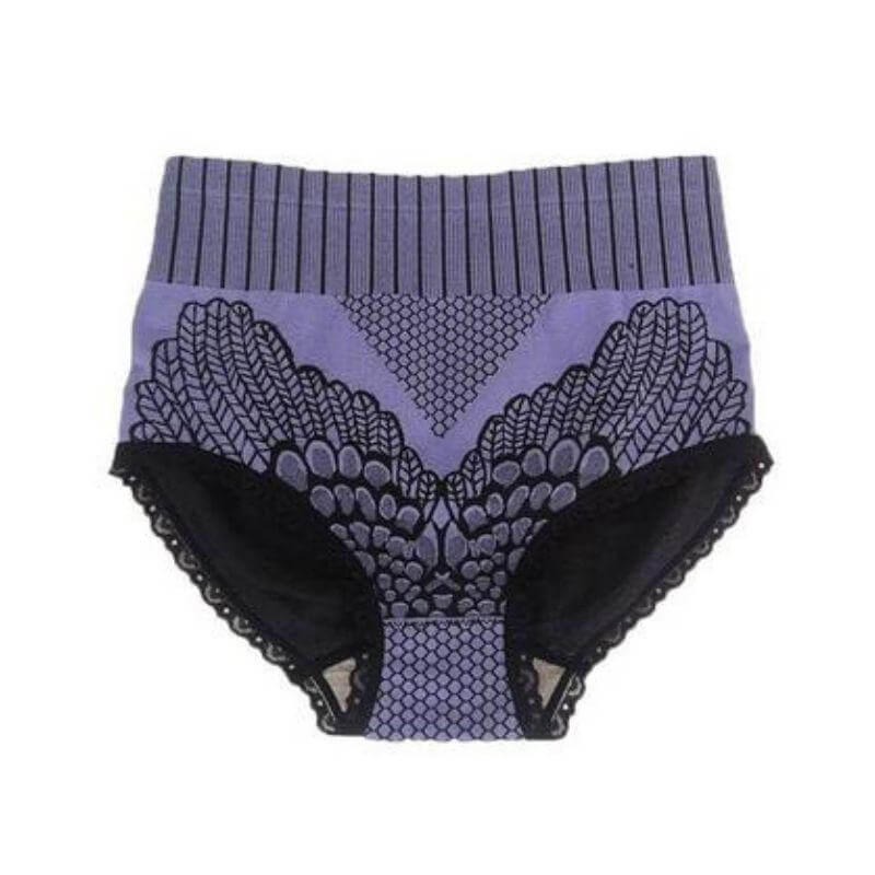 Culotte Amincissante Feuille Taille Haute –