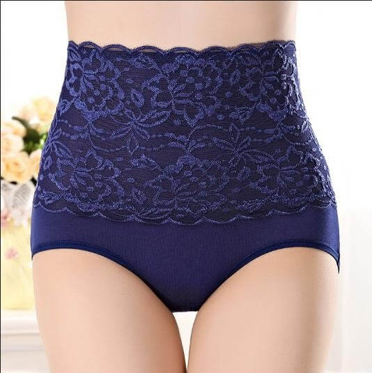 Culotte Taille Haute Dentelle Ventre Plat - Bodyotop.fr351