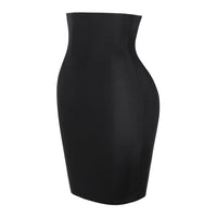 ZENGSING Jupe Sculptante Taille Haute Moulante - Shapewear Femme Ventre Plat Invisible - Jupon Gainant Sans Couture Noir